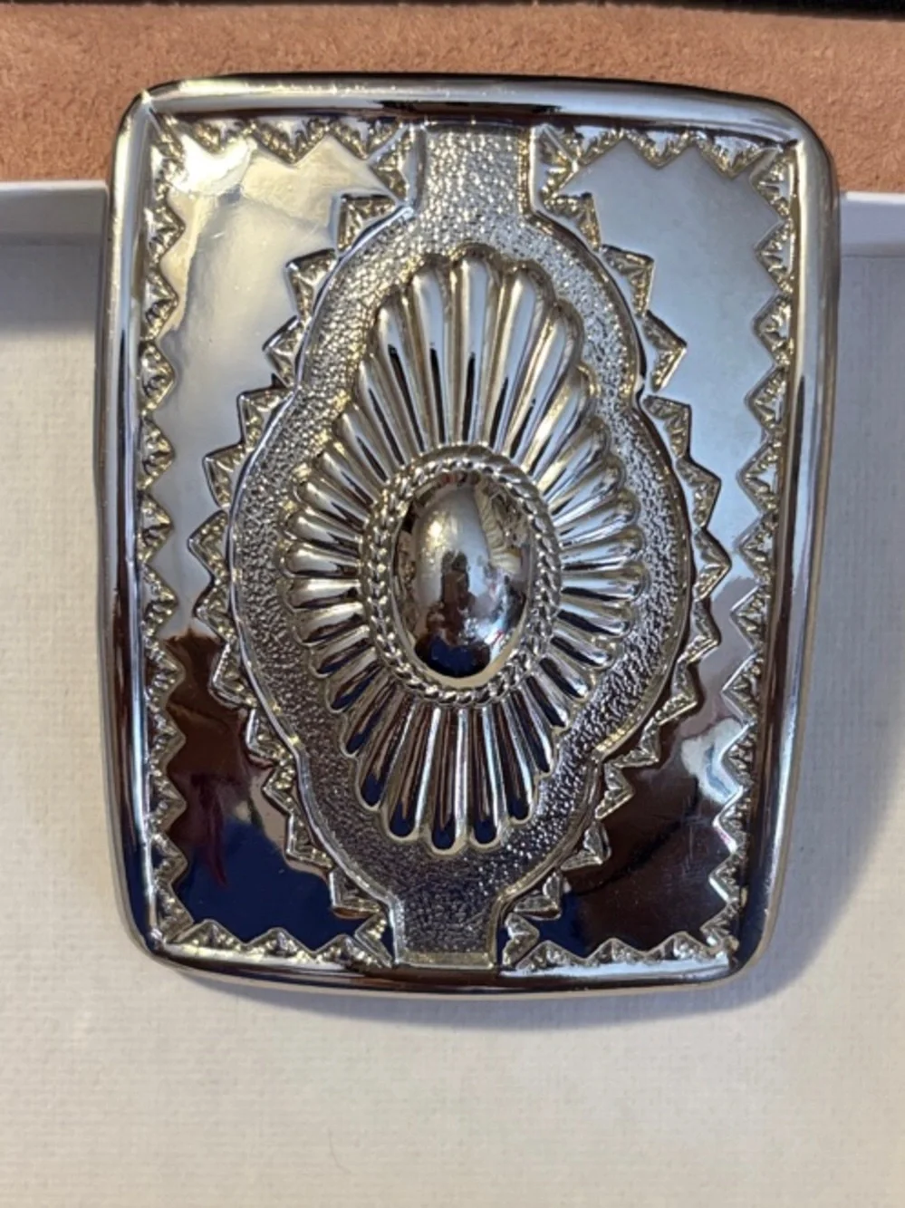 Engraved Belt Buckle